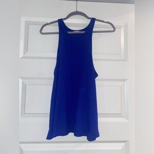 Free People Women’s Cobalt Blue Tank Top - Medium